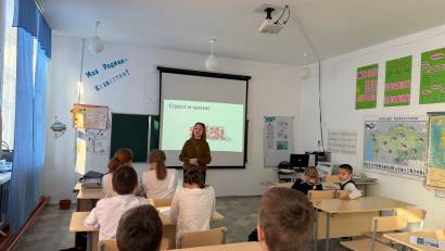 В школе села Поперечное прошел консультативный пункт по вопросам стресса, буллинга и конфликтов 